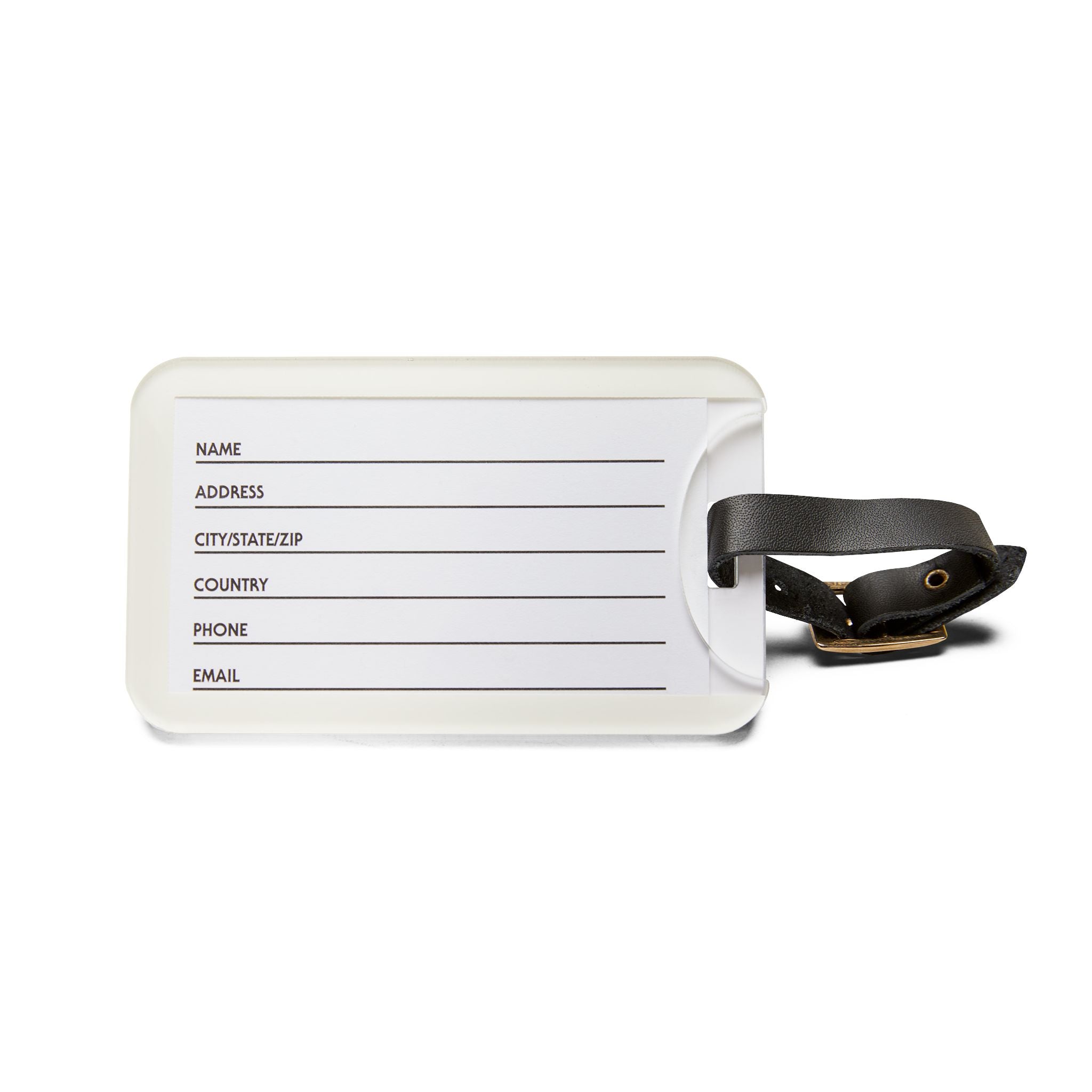 Stylish Patterned Luggage Tag for Travel Enthusiasts