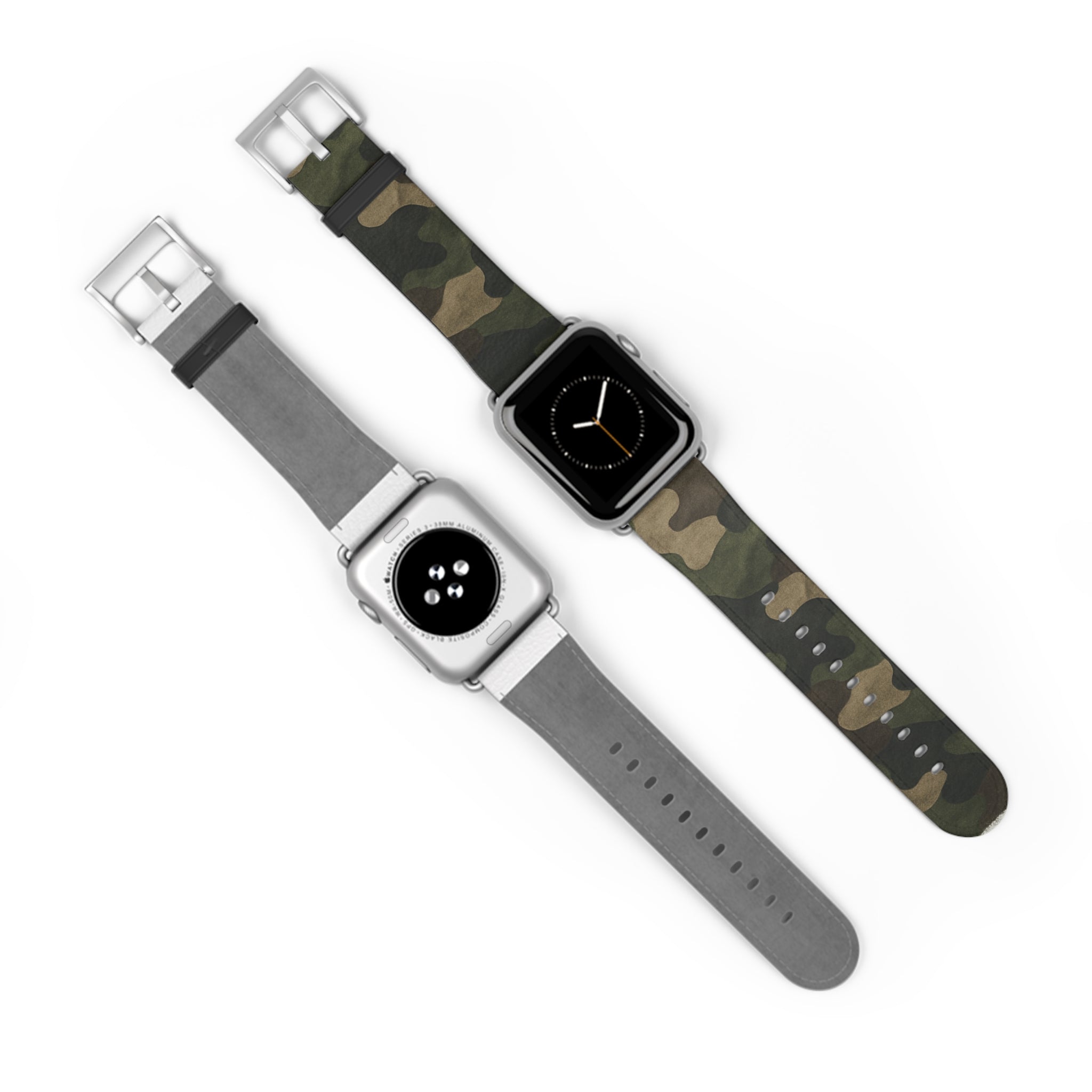Camo Watch Band, Military Style Wristband, Durable Accessory, Perfect for Active Lifestyle, Gift for Gadget Lovers