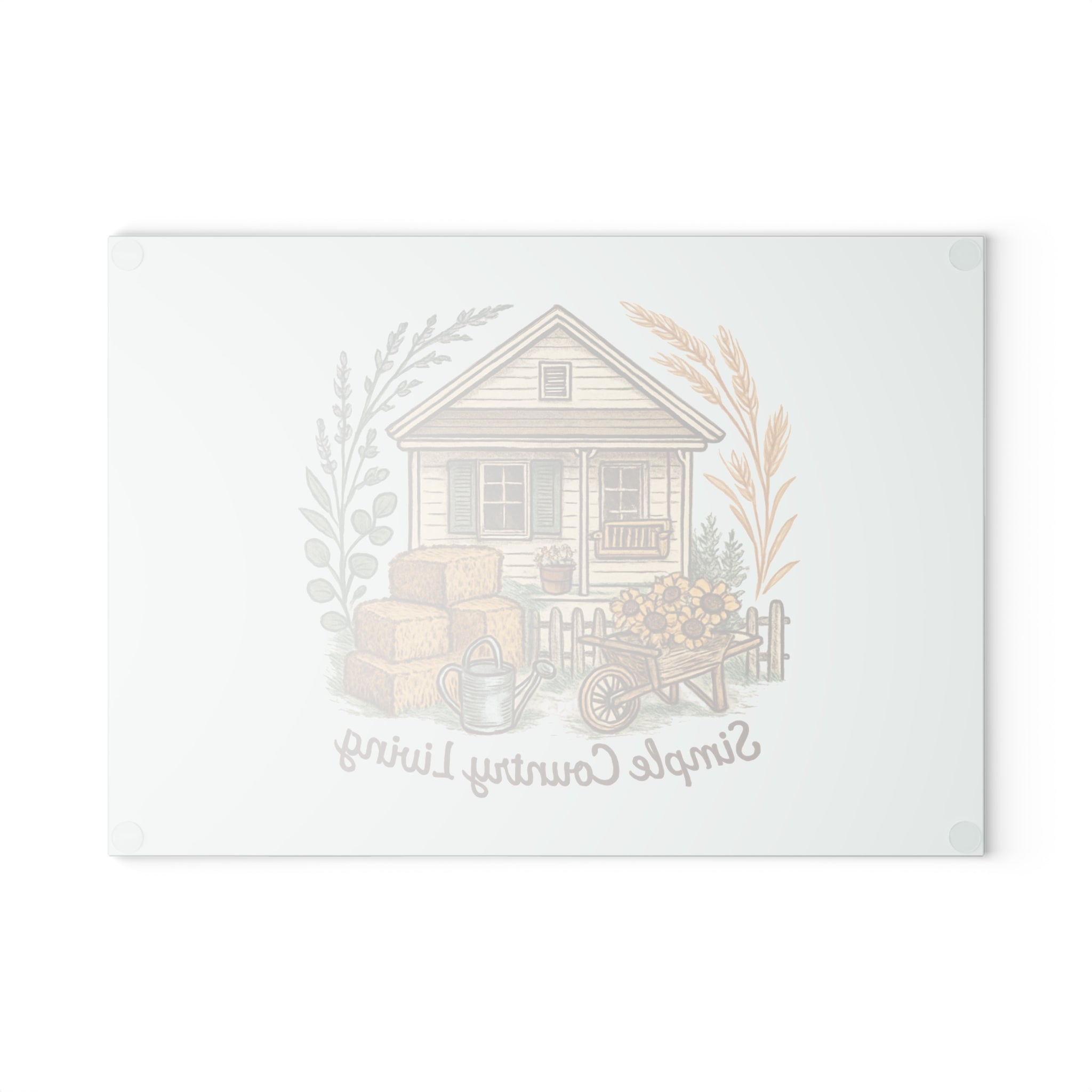 Glass cutting board