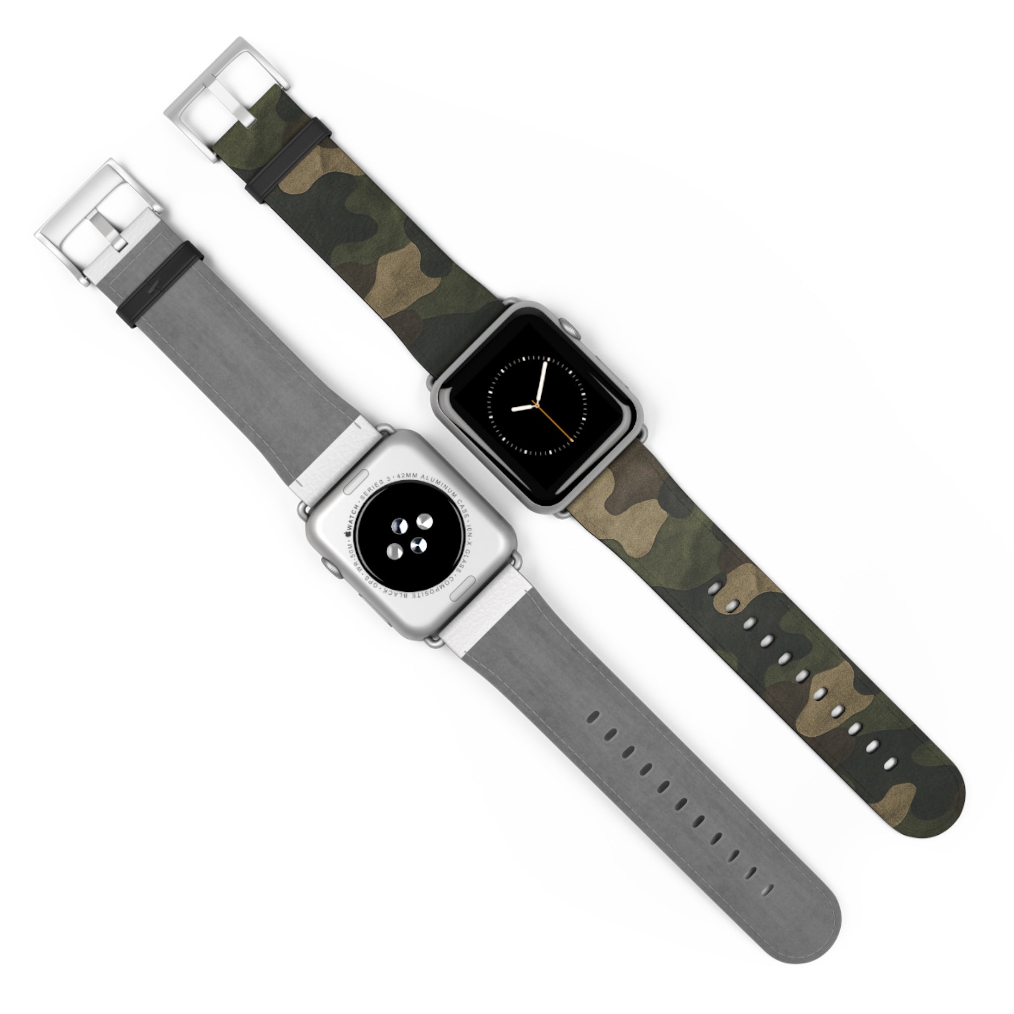 Camo Watch Band, Military Style Wristband, Durable Accessory, Perfect for Active Lifestyle, Gift for Gadget Lovers