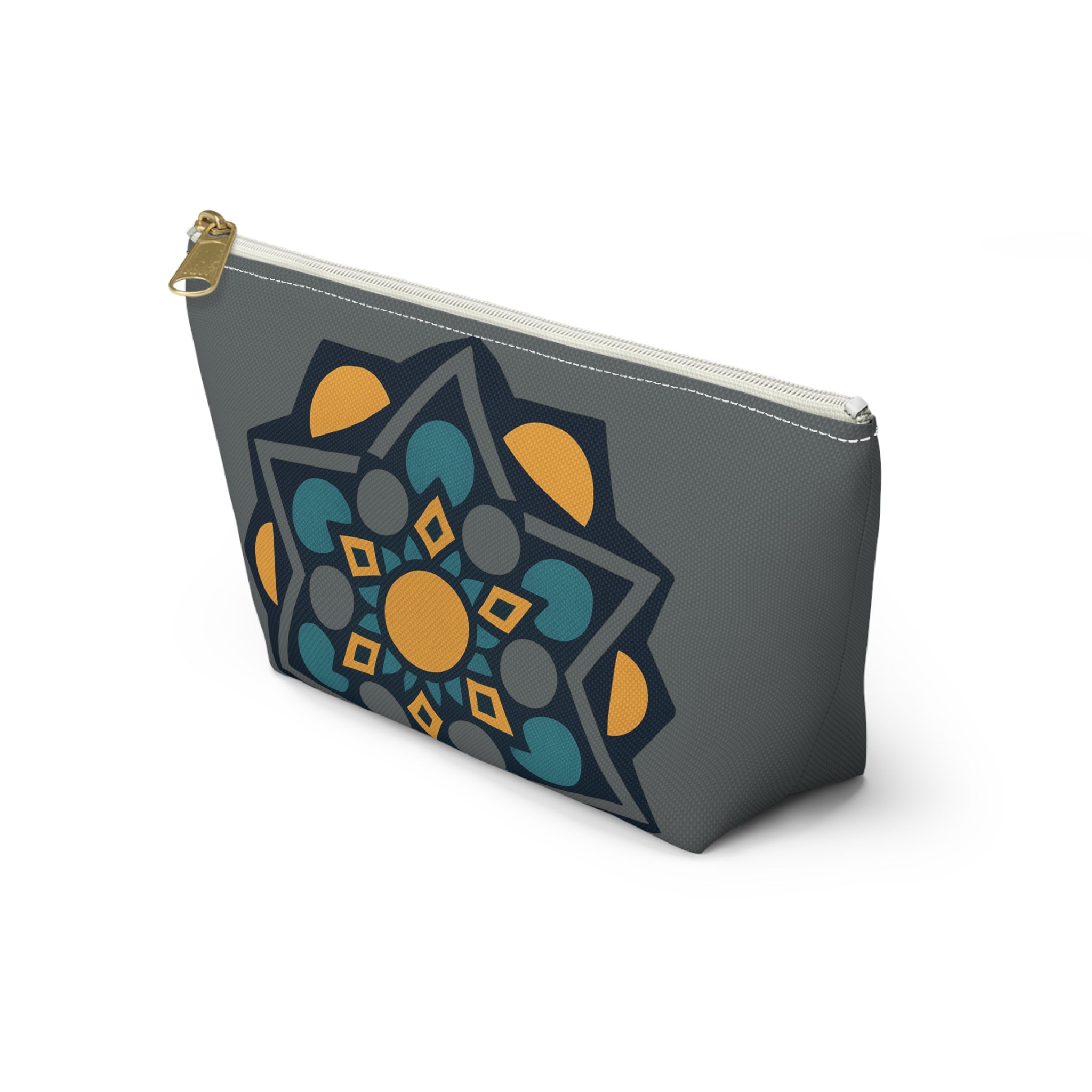 Bohemian Accessory Pouch - Mandala Design, Travel Makeup Bag, Small Organizer, Gift for Her, Cosmetic Bag, Ritual Supplies