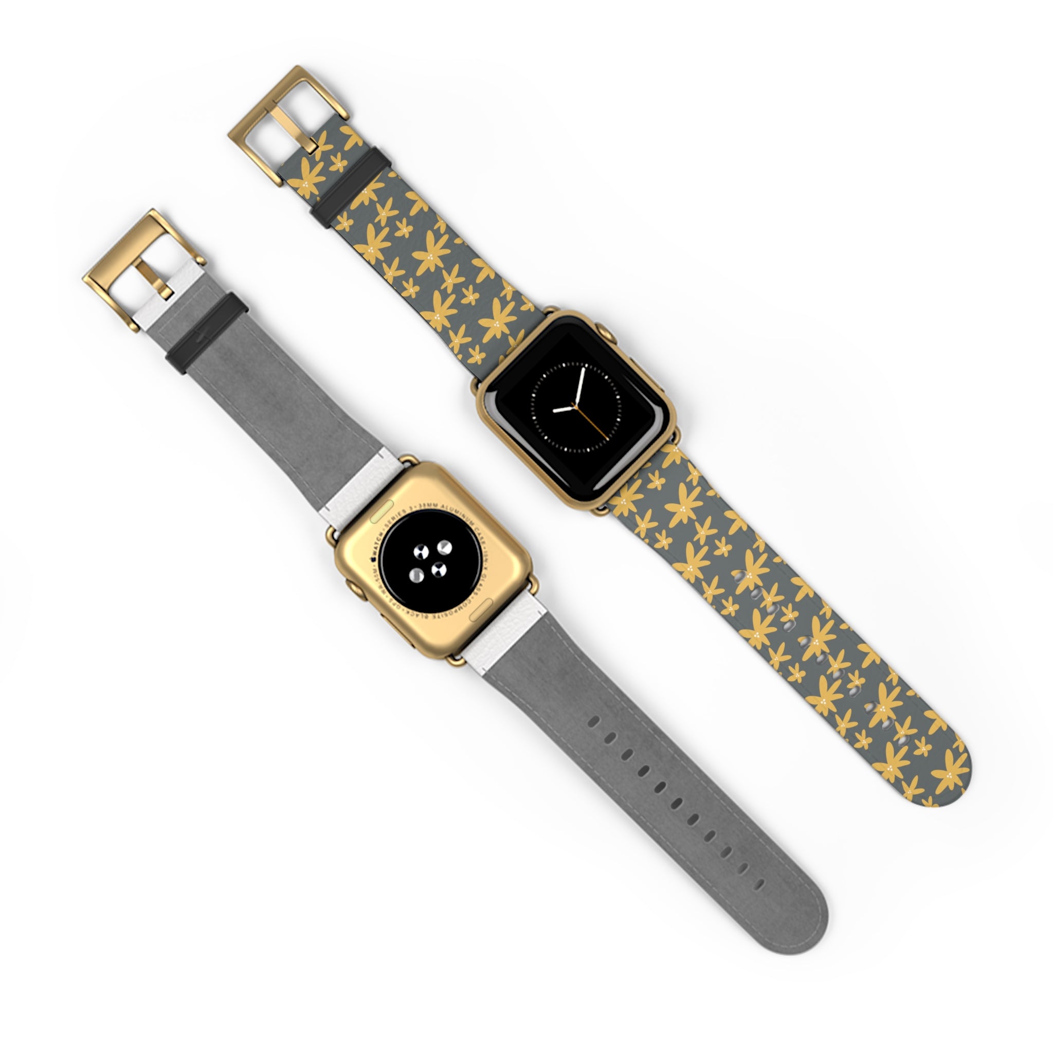 Stylish Floral Watch Band, Unique Watch Strap, Apple Watch Band, Boho Chic Accessories, Gift for Her