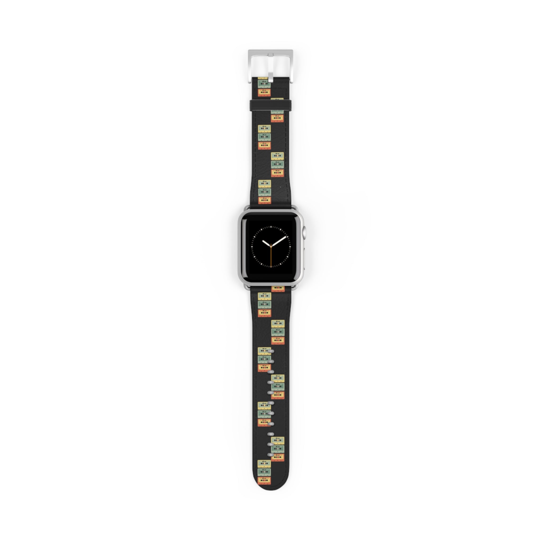 Vintage cassette tape- Watch Band, Stylish Accessory for Watch Lovers, Gift for Him or Her, Unique Fitness Tracker Band, Customizable Watch Strap