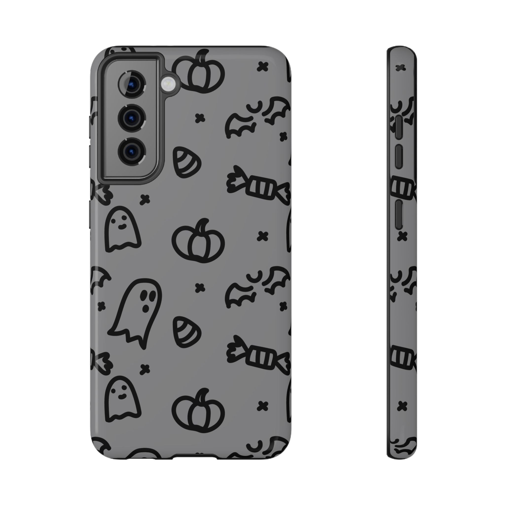 Phone Case Halloween Cute Impact-Resistant- Samsung