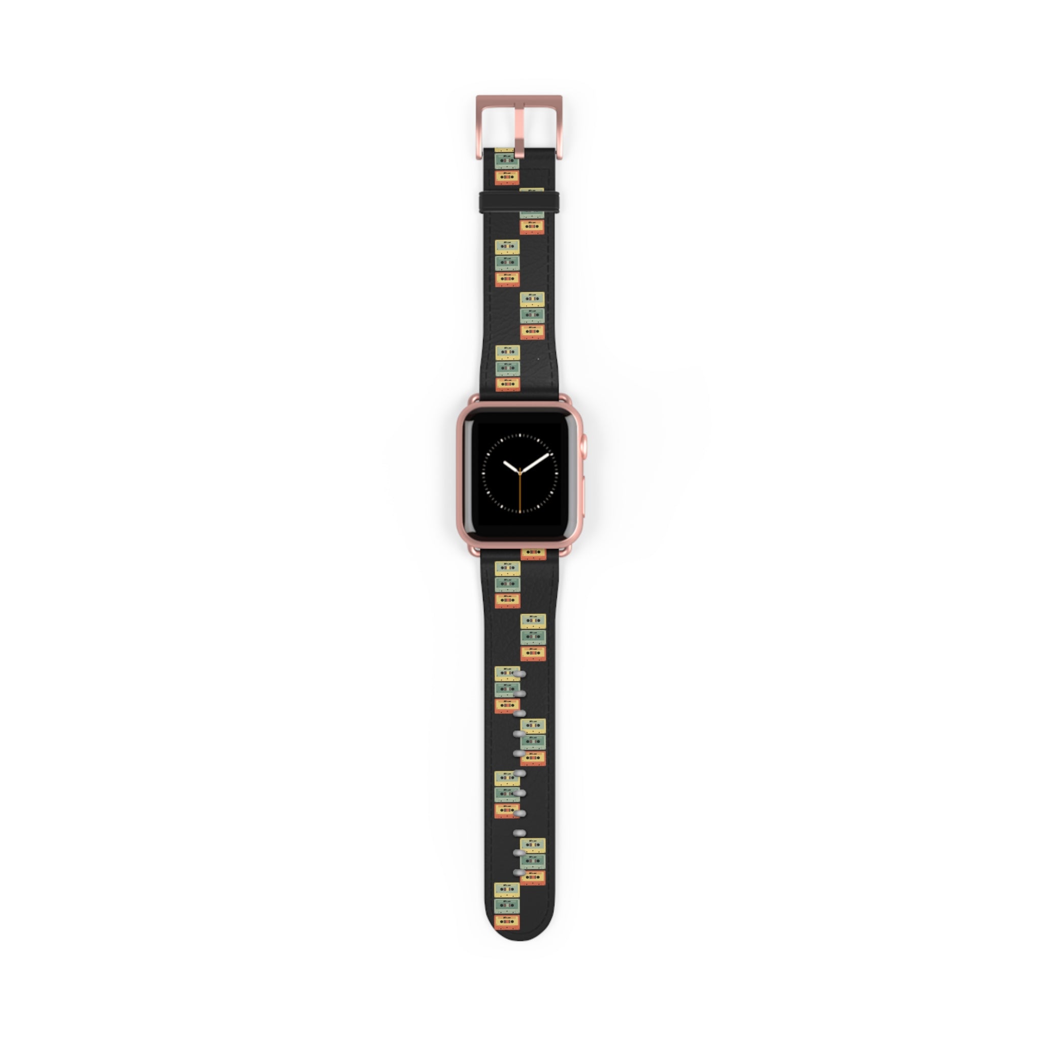 Vintage cassette tape- Watch Band, Stylish Accessory for Watch Lovers, Gift for Him or Her, Unique Fitness Tracker Band, Customizable Watch Strap