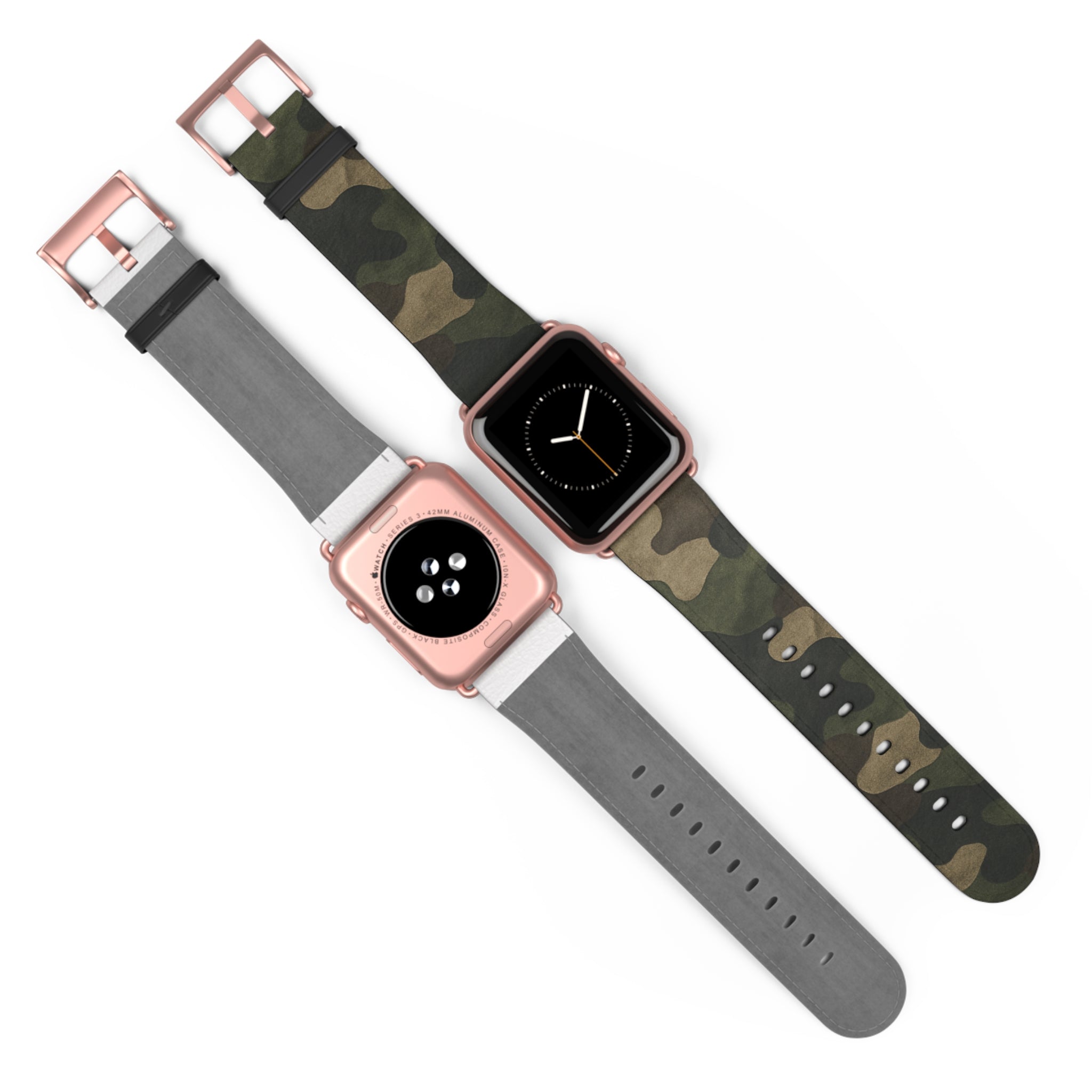 Camo Watch Band, Military Style Wristband, Durable Accessory, Perfect for Active Lifestyle, Gift for Gadget Lovers