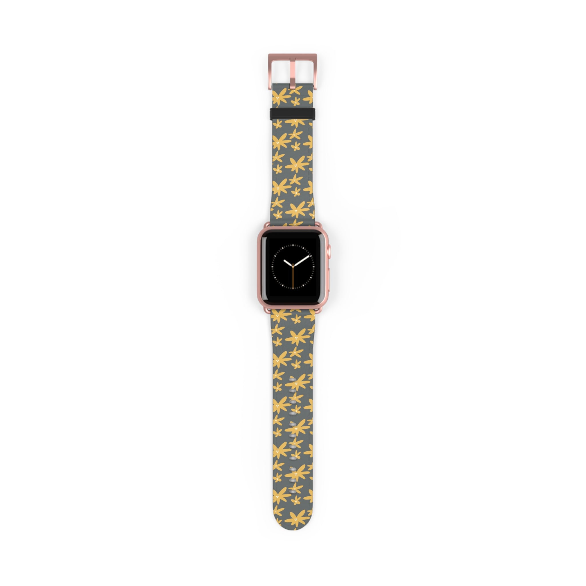 Stylish Floral Watch Band, Unique Watch Strap, Apple Watch Band, Boho Chic Accessories, Gift for Her
