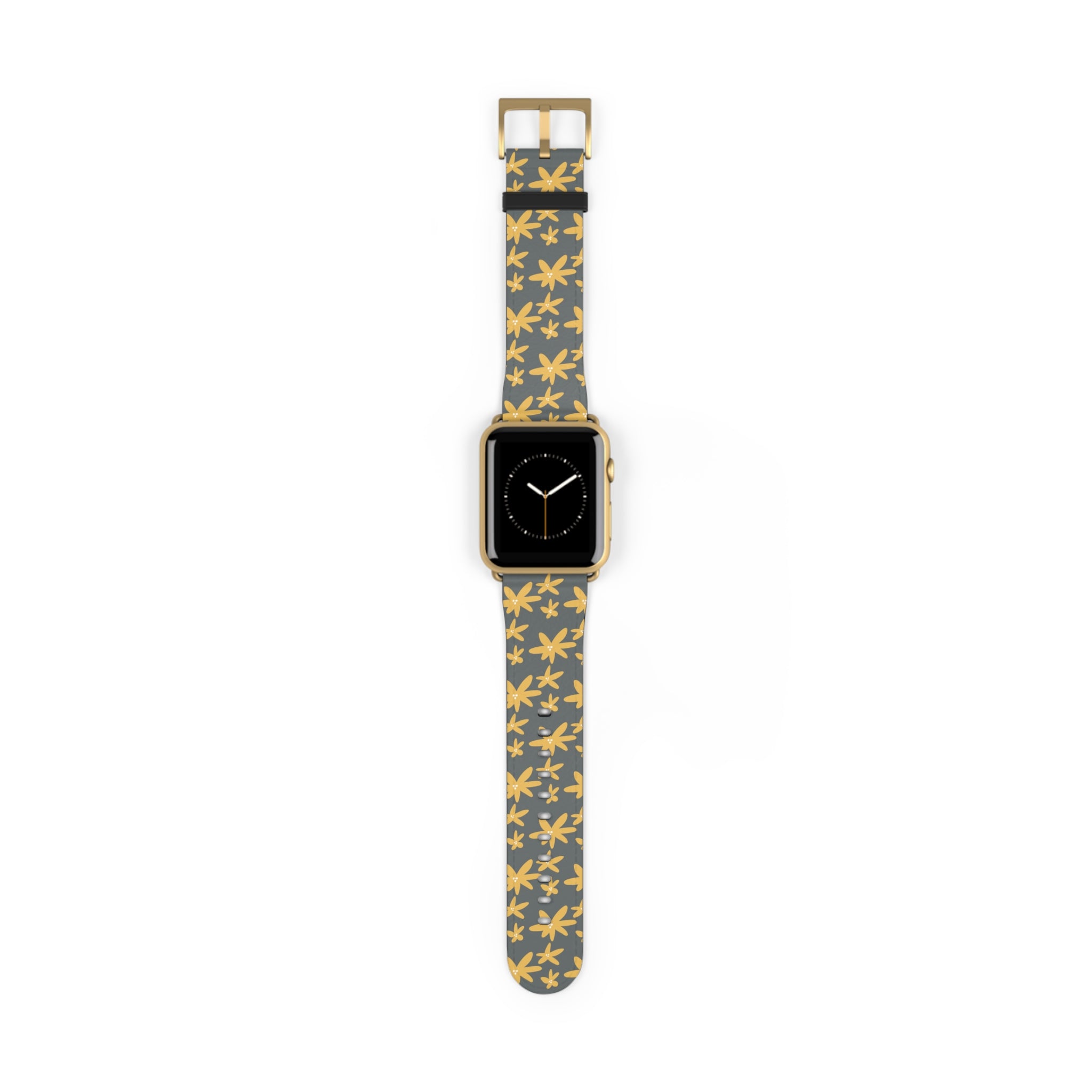 Stylish Floral Watch Band, Unique Watch Strap, Apple Watch Band, Boho Chic Accessories, Gift for Her