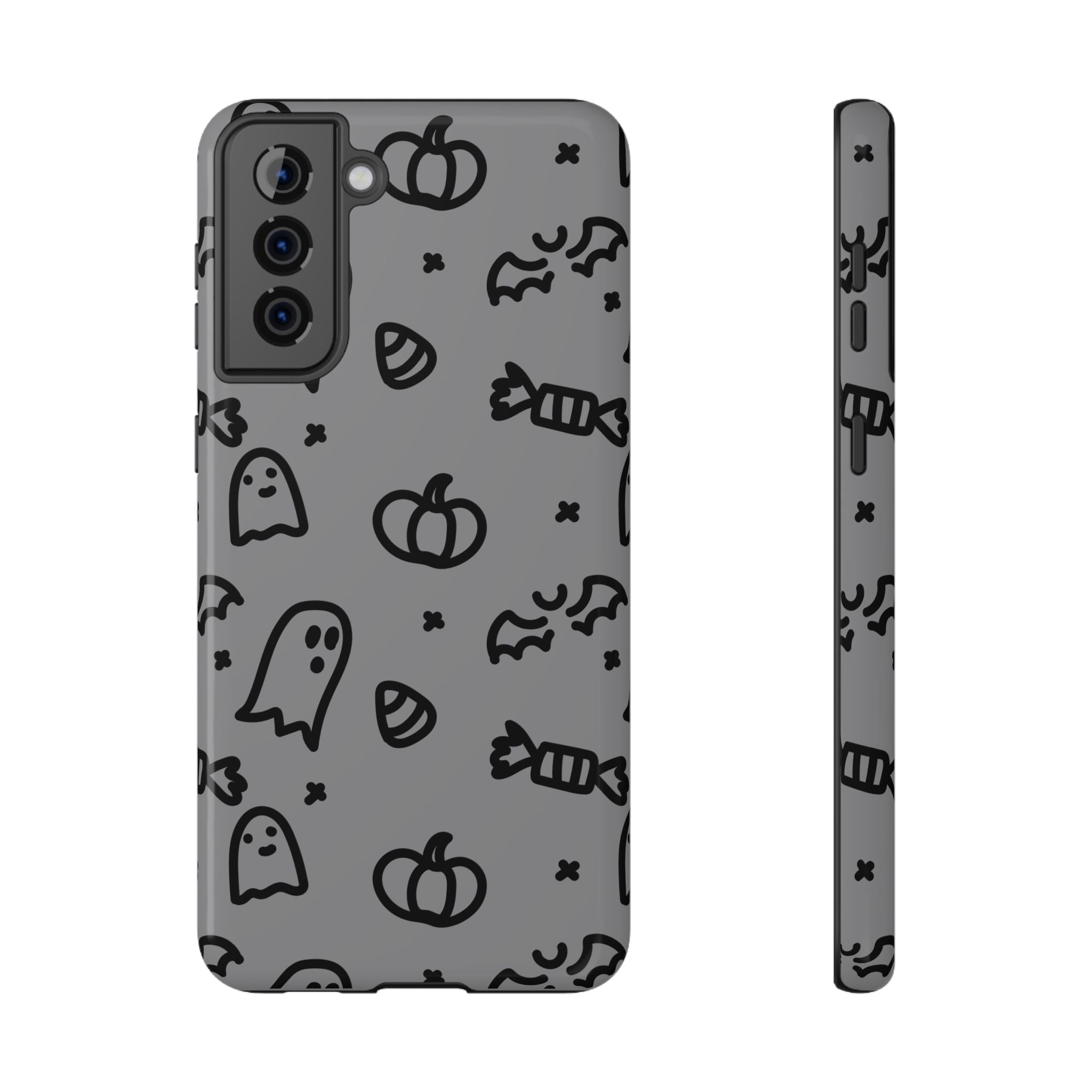 Phone Case Halloween Cute Impact-Resistant- Samsung