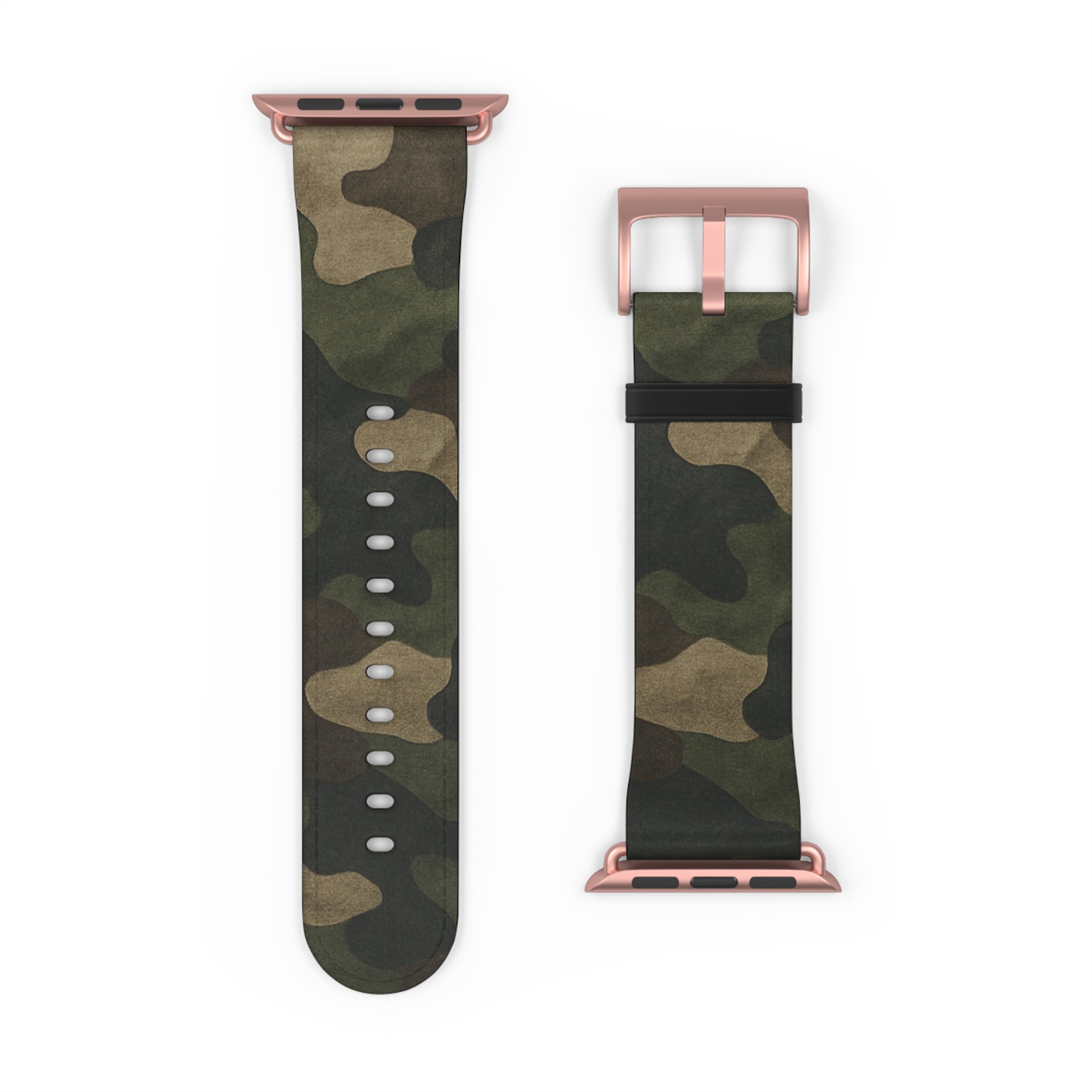 Camo Watch Band, Military Style Wristband, Durable Accessory, Perfect for Active Lifestyle, Gift for Gadget Lovers