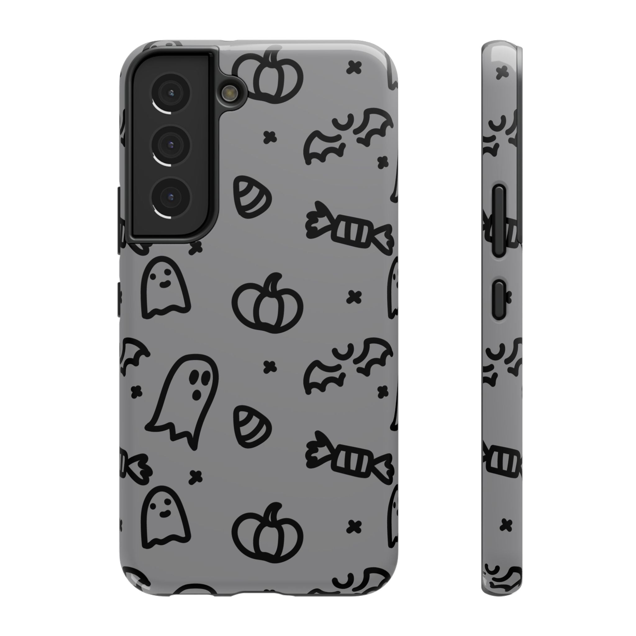Phone Case Halloween Cute Impact-Resistant- Samsung