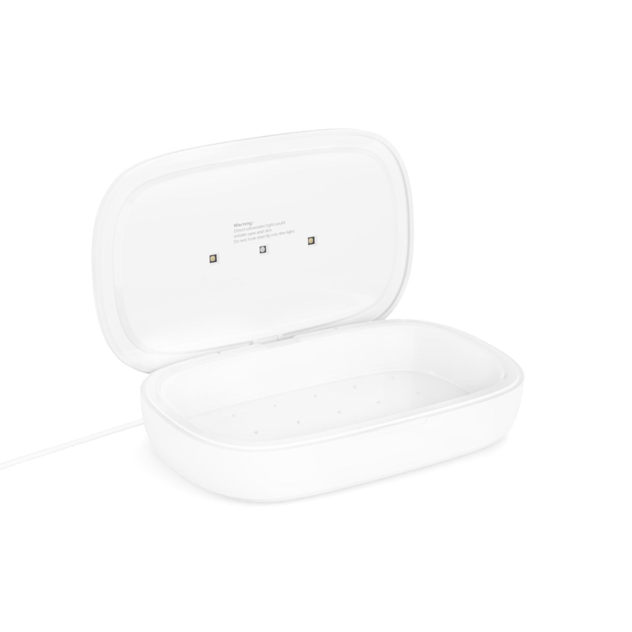 Chic UV Phone Sanitizer & Wireless Charger, Trendy Tech Accessory, Gift for Tech Lovers, Stylish Home Decor, Smartphone Cleaning Pad