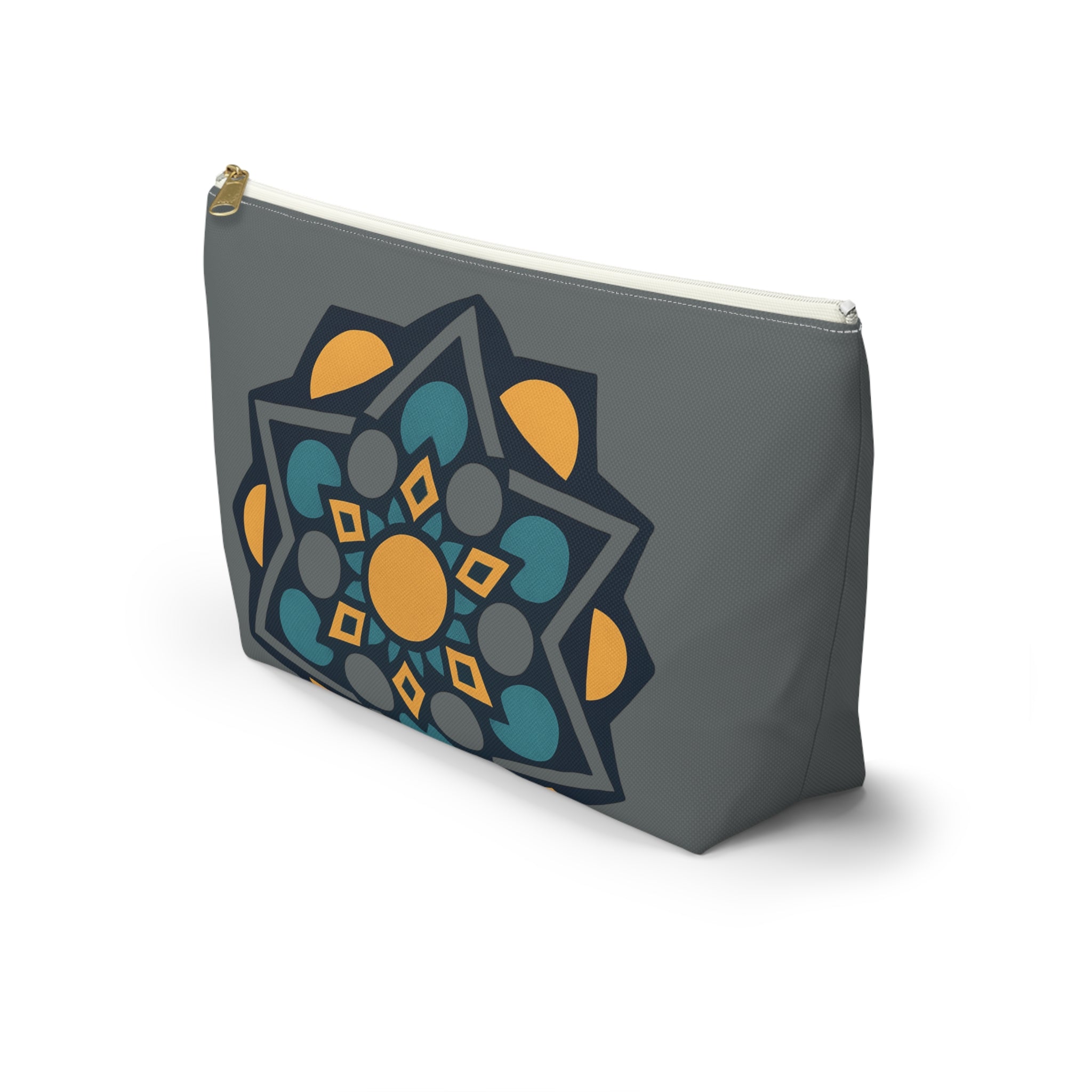 Bohemian Accessory Pouch - Mandala Design, Travel Makeup Bag, Small Organizer, Gift for Her, Cosmetic Bag, Ritual Supplies