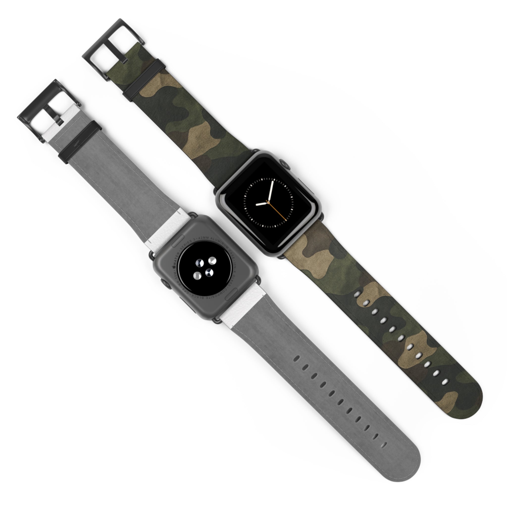 Camo Watch Band, Military Style Wristband, Durable Accessory, Perfect for Active Lifestyle, Gift for Gadget Lovers