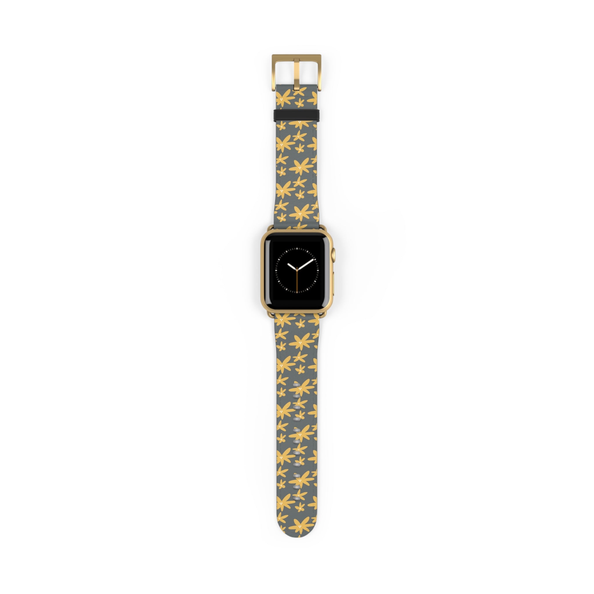 Stylish Floral Watch Band, Unique Watch Strap, Apple Watch Band, Boho Chic Accessories, Gift for Her