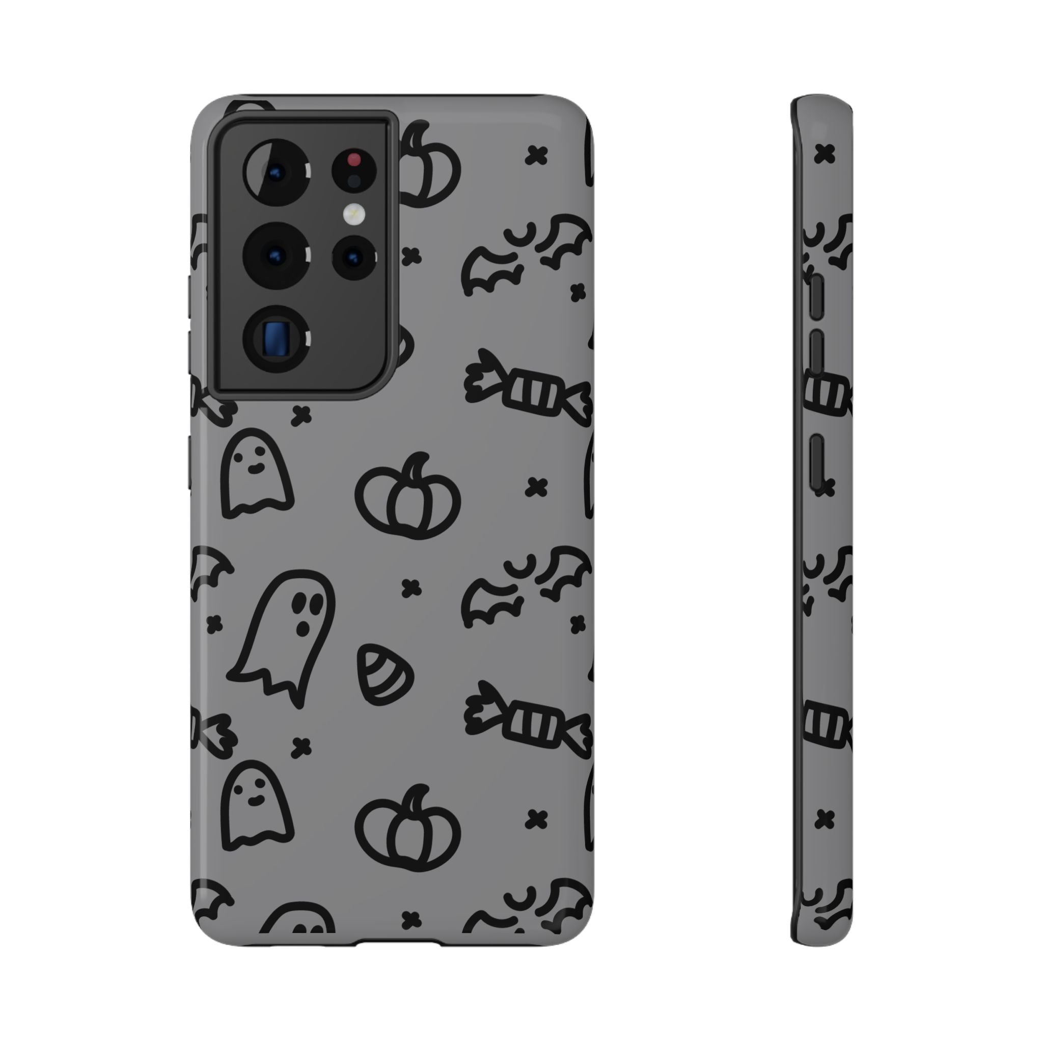 Phone Case Halloween Cute Impact-Resistant- Samsung