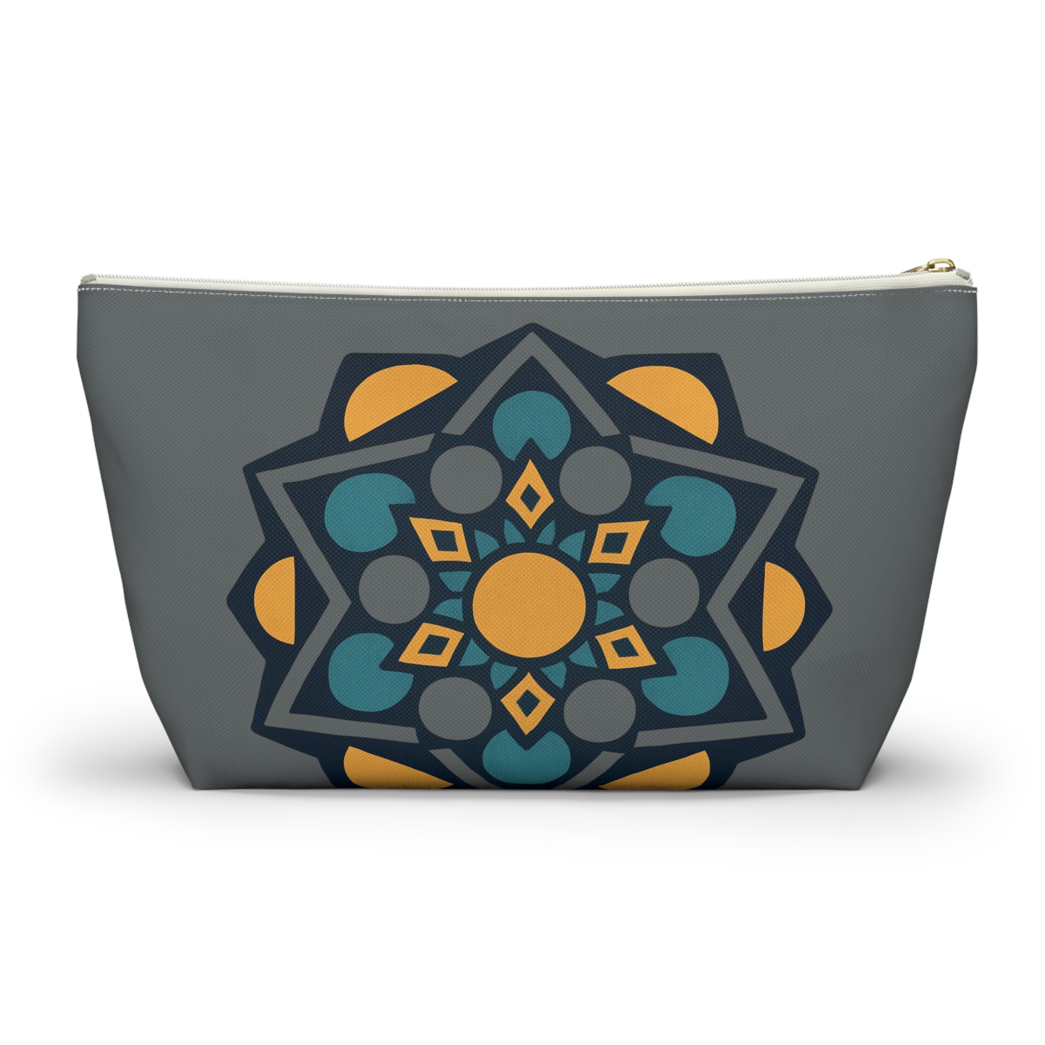 Bohemian Accessory Pouch - Mandala Design, Travel Makeup Bag, Small Organizer, Gift for Her, Cosmetic Bag, Ritual Supplies