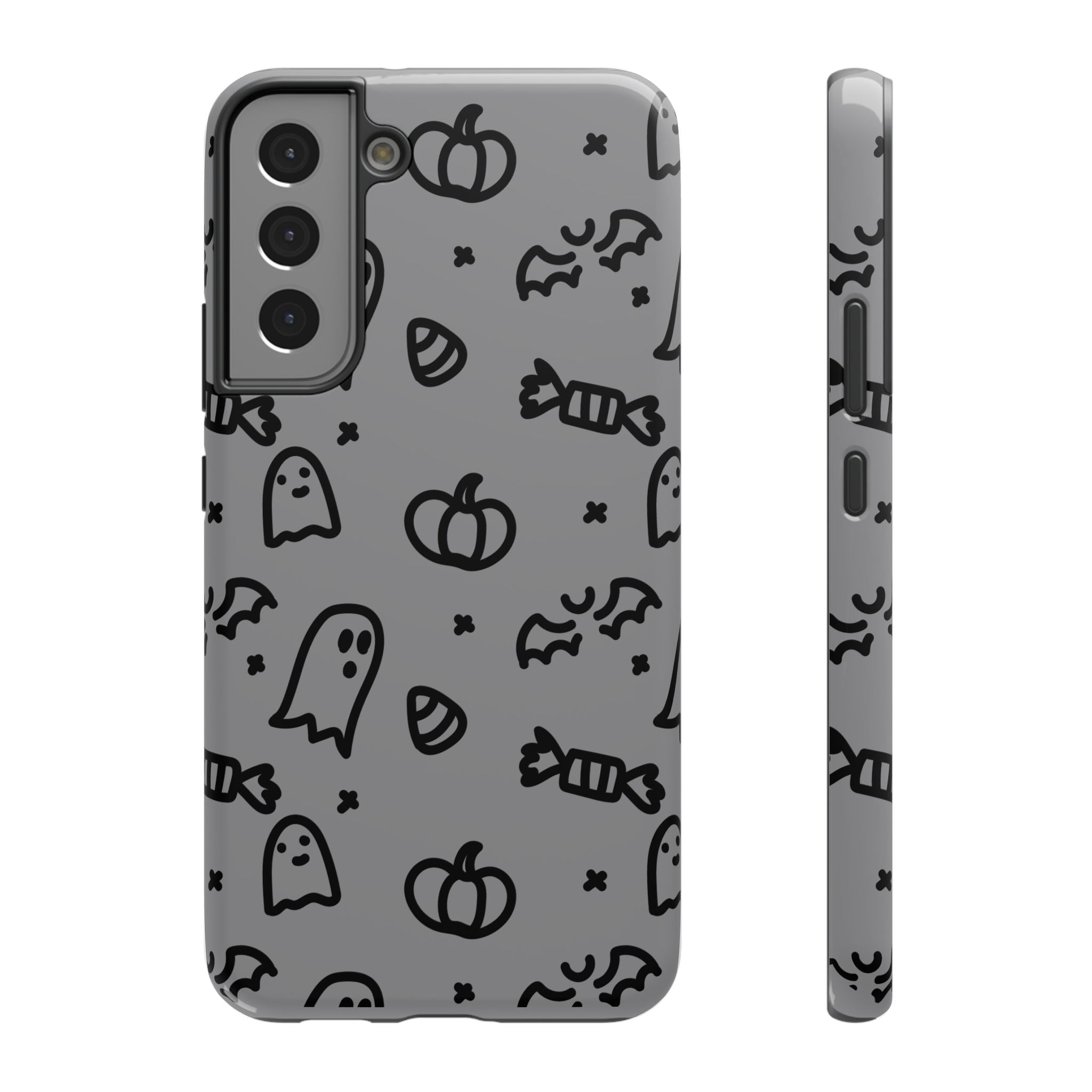 Phone Case Halloween Cute Impact-Resistant- Samsung