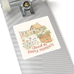 Cherish the simple moments-Kiss-Cut Stickers