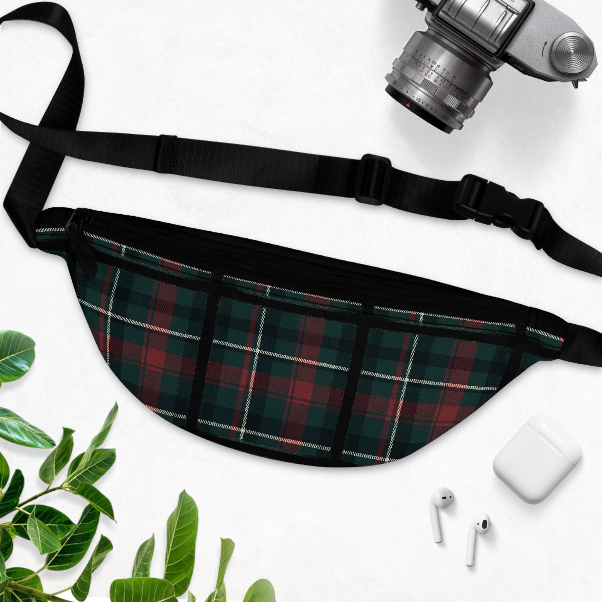 Plaid Fanny Pack - Stylish and Functional Travel Companion