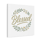 Blessed Wreath Matte Canvas Wall Art (Stretched 1.25")