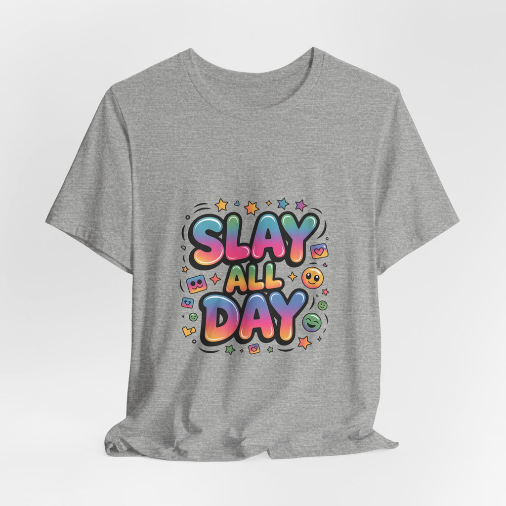 Slay All Day Neon Pop T-Shirt