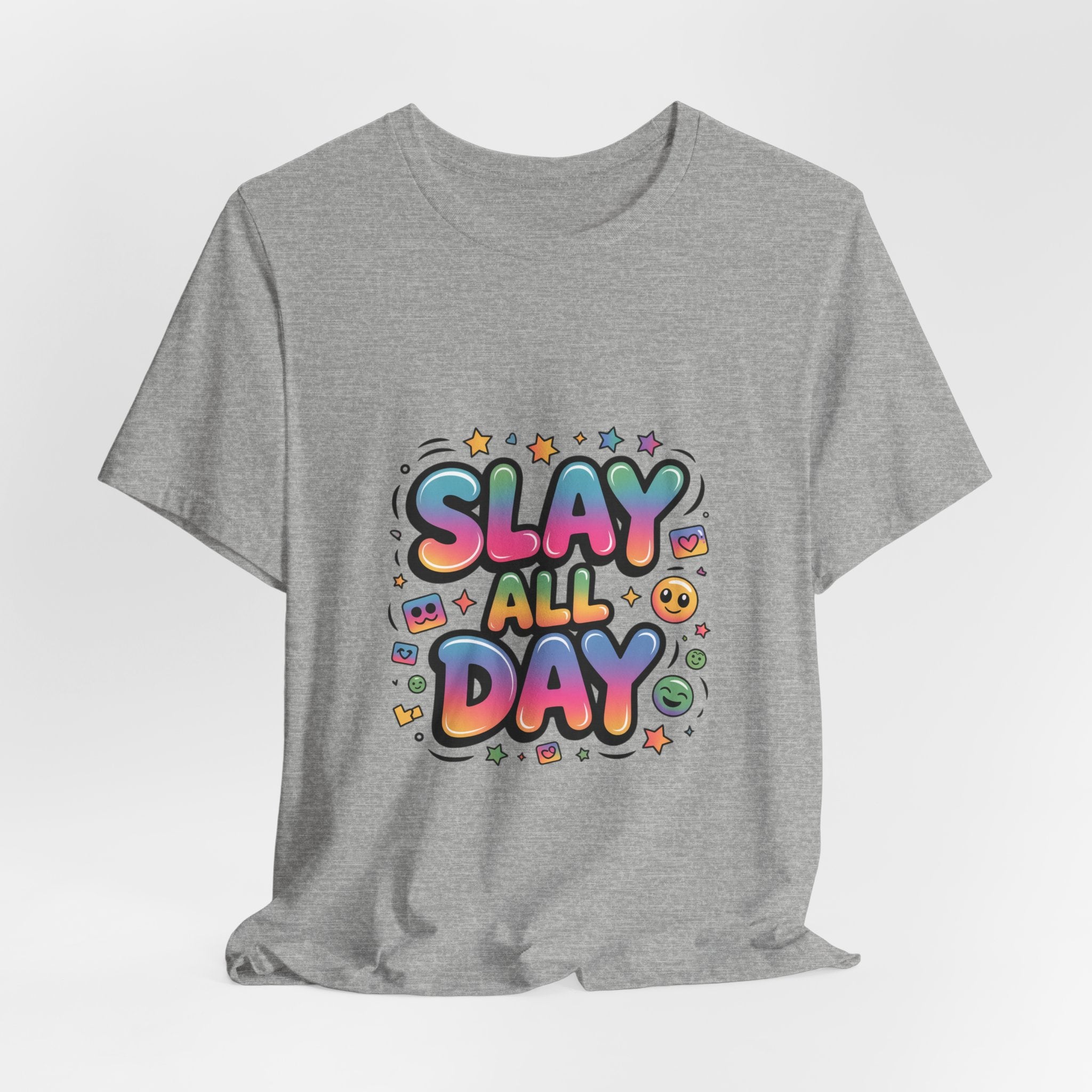 Slay All Day Neon Pop T-Shirt