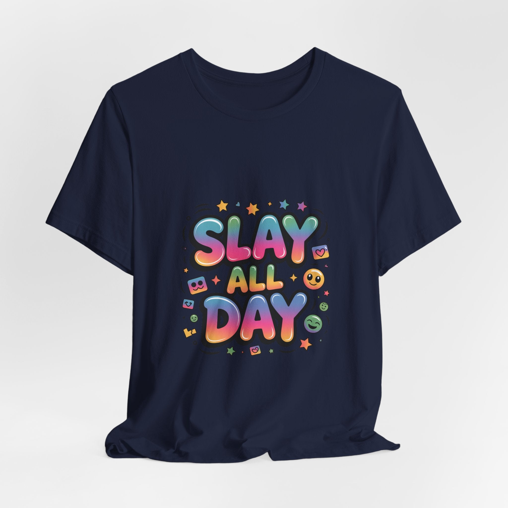 Slay All Day Neon Pop T-Shirt