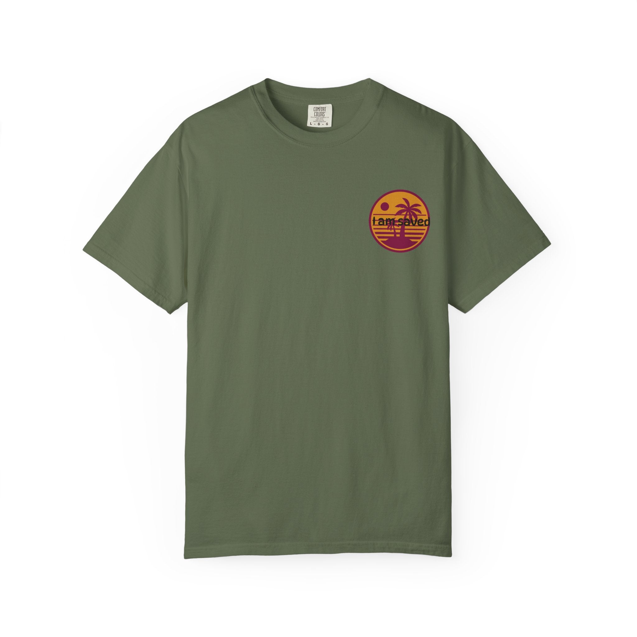 Sunset Palm Tree Unisex T-Shirt | Soft Beach Vibes | Perfect for Summer, Vacations, Gifts, Beach Days, Relaxation