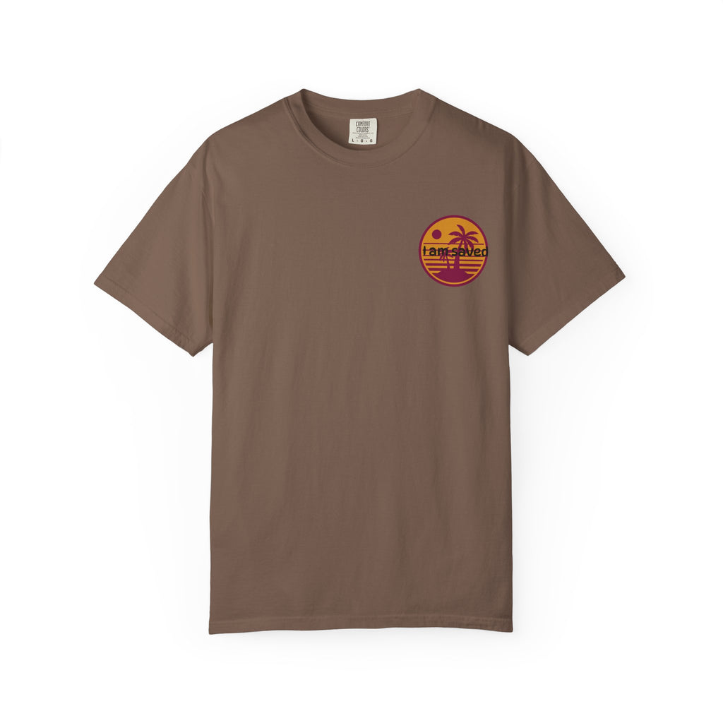 Sunset Palm Tree Unisex T-Shirt | Soft Beach Vibes | Perfect for Summer, Vacations, Gifts, Beach Days, Relaxation