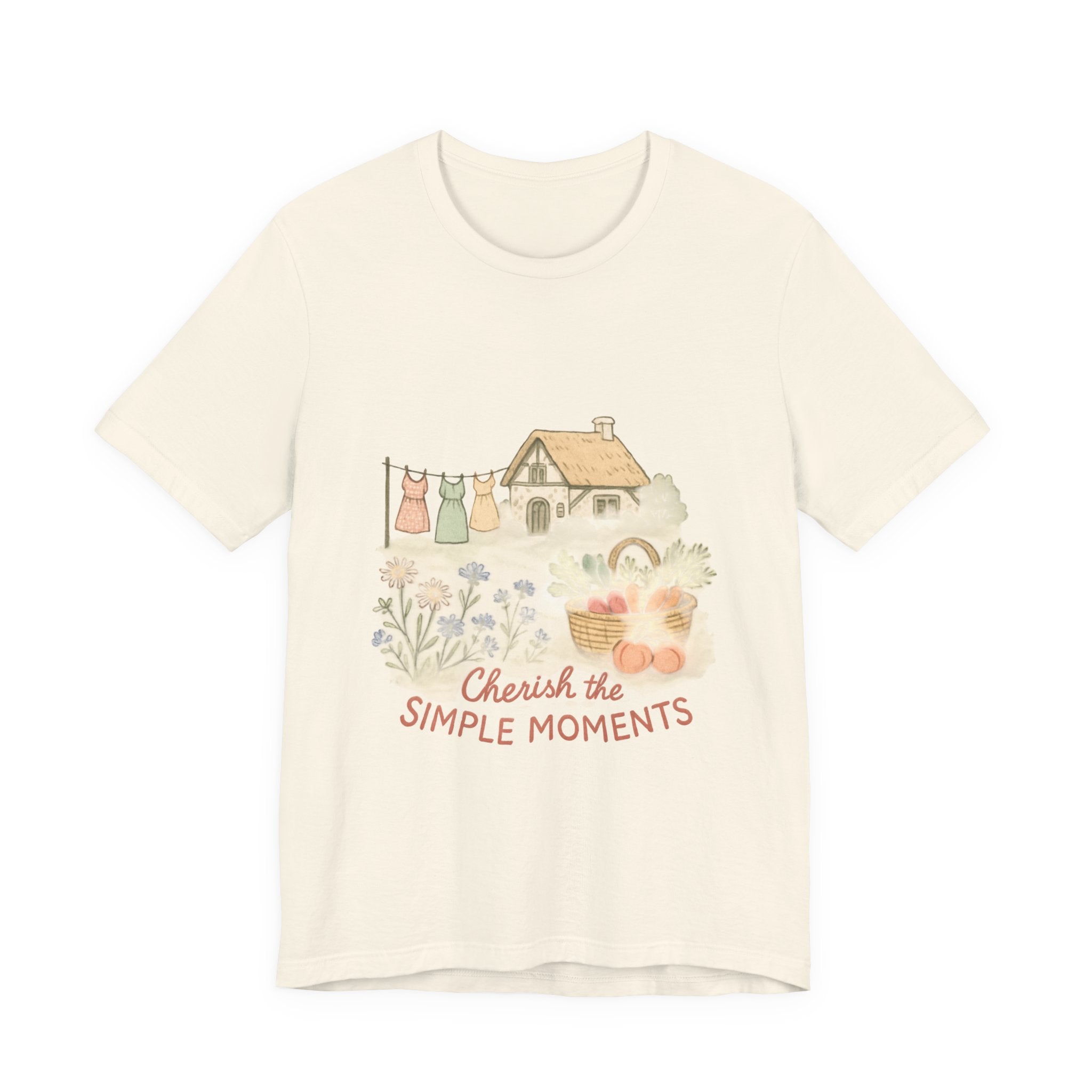 Cherish the simple moments- Jersey Short Sleeve Tee