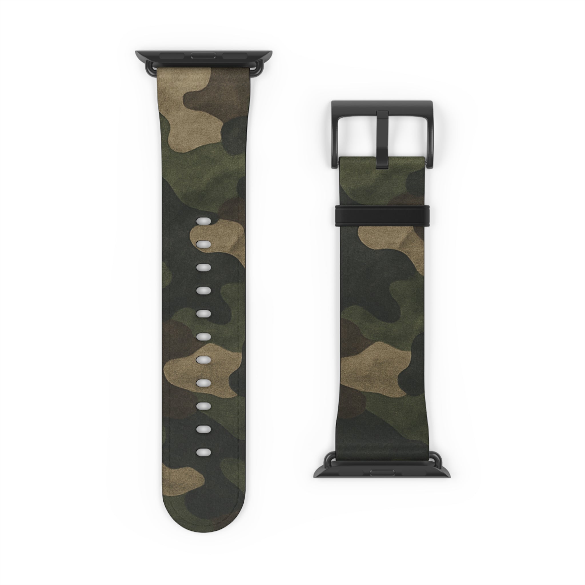 Camo Watch Band, Military Style Wristband, Durable Accessory, Perfect for Active Lifestyle, Gift for Gadget Lovers