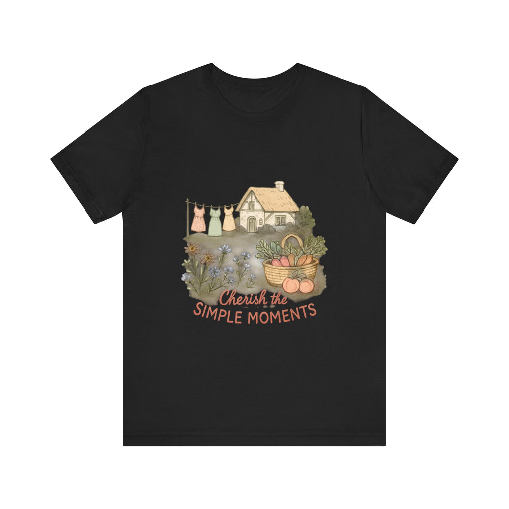Cherish the simple moments- Jersey Short Sleeve Tee