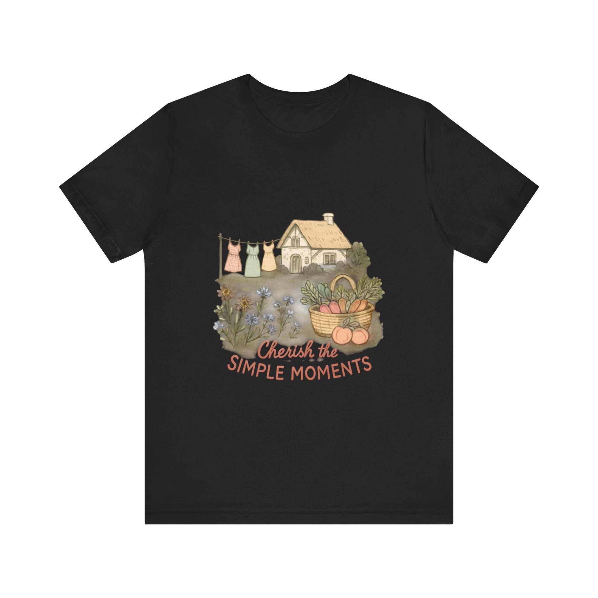 Cherish the simple moments- Jersey Short Sleeve Tee