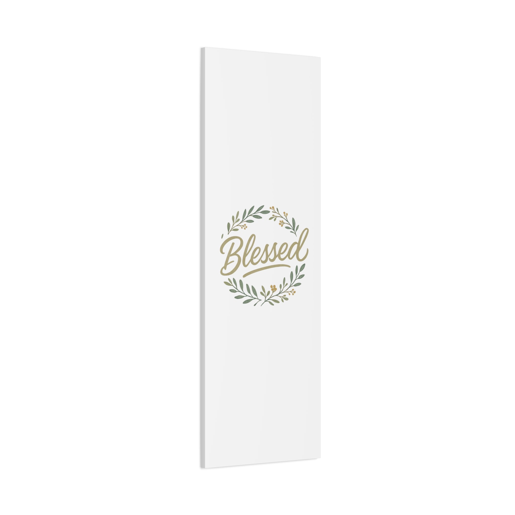 Blessed Wreath Matte Canvas Wall Art (Stretched 1.25")