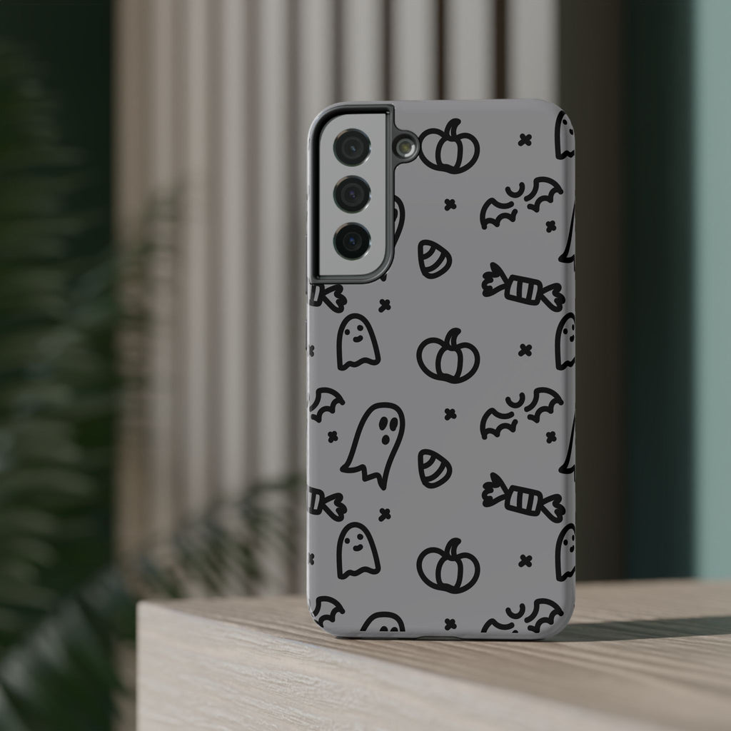 Phone Case Halloween Cute Impact-Resistant- Samsung