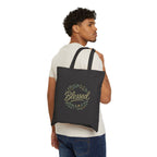 Blessed Wreath Canvas Tote Bag — Cotton Reusable Market Bag