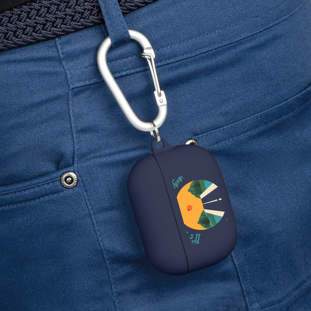 Inspirational AirPods Case Cover, Motivational AirPods Pro Sleeve, Adventure Gear, Travel Accessory, Gift for Travelers