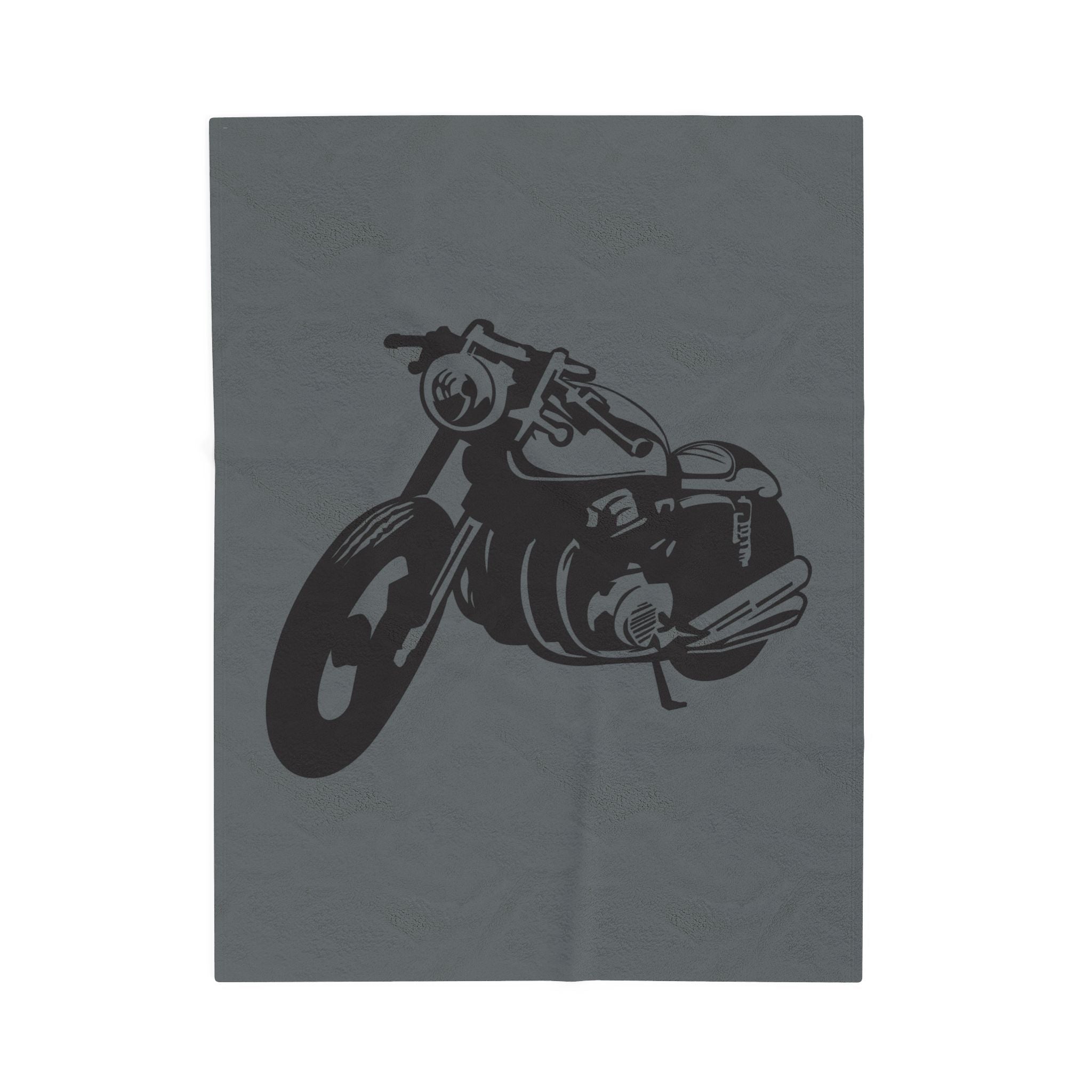 Motorcycle Plush Blanket
