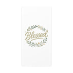 Blessed Wreath Matte Canvas Wall Art (Stretched 1.25")