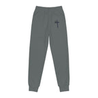 Youth Joggers with Cross Crest — Christian Sweatpants for Kids