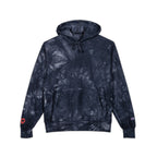 Unisex Tie-Dye Champion Hoodie, Cozy Tie-Dye Sweatshirt, Embroidered Hoodie Gift, Streetwear Fashion, Trendy Casual Wear-Redeemed on right wrist