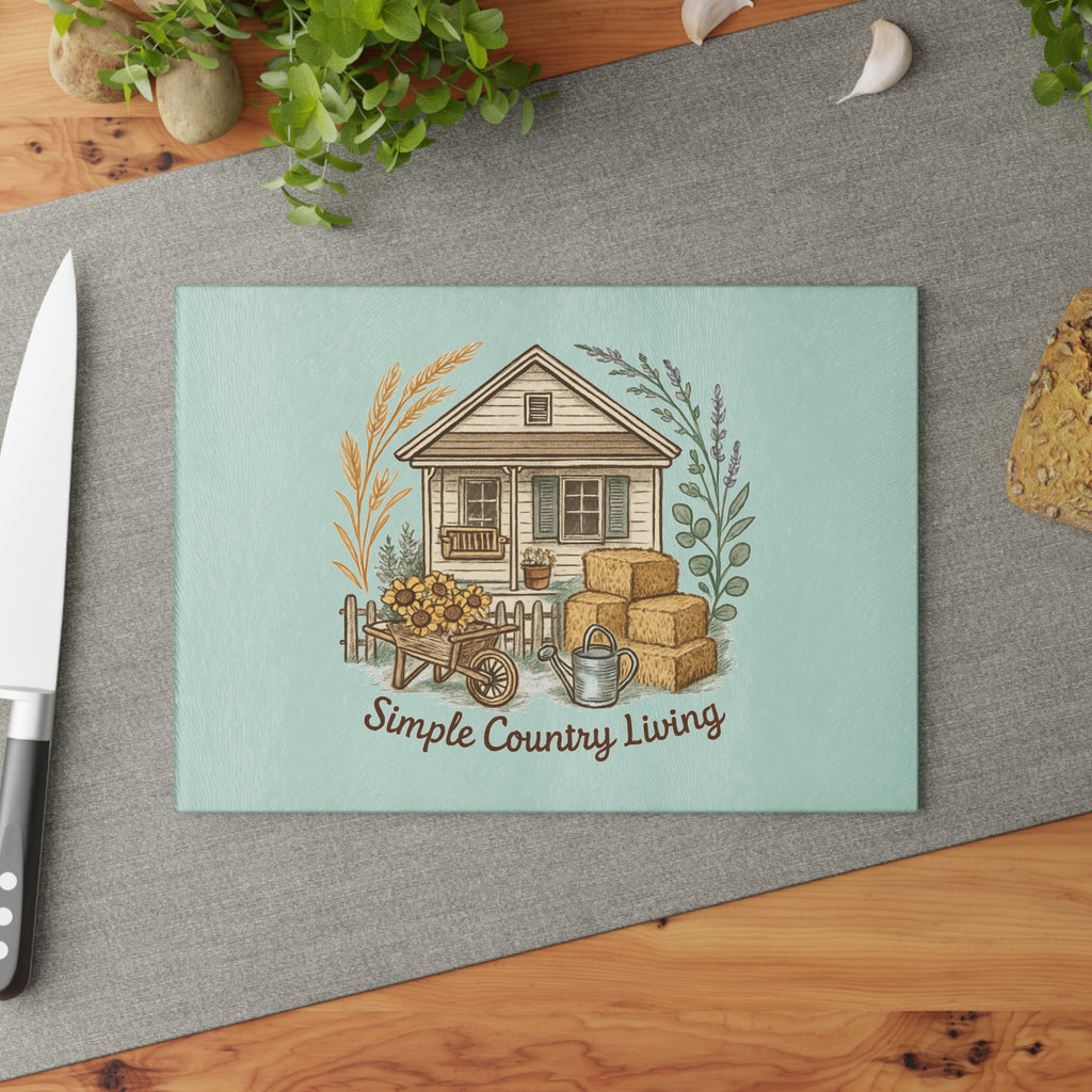 Glass cutting board
