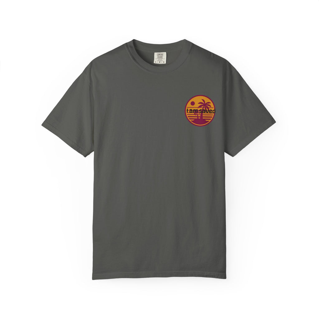 Sunset Palm Tree Unisex T-Shirt | Soft Beach Vibes | Perfect for Summer, Vacations, Gifts, Beach Days, Relaxation