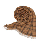 Lightweight Plaid Scarf for Cozy Autumn Days