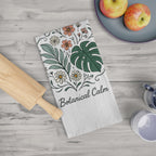 Botanical Calm Tea Towel, Kitchen Decor, Floral Art, Home Gift, Eco-Friendly Kitchen, Housewarming Gift, Botanical Theme