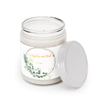 Eucalyptus & Herb Soy Candle — 9 oz Scented Candle with White Lid