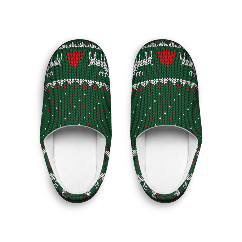 Women's Christmas Slippers — Cozy Holiday Indoor Footwear