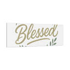 Blessed Wreath Matte Canvas Wall Art (Stretched 1.25")