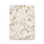 Botanical Pomegranates Hardcover Journal — Elegant Floral Sketch Notebook